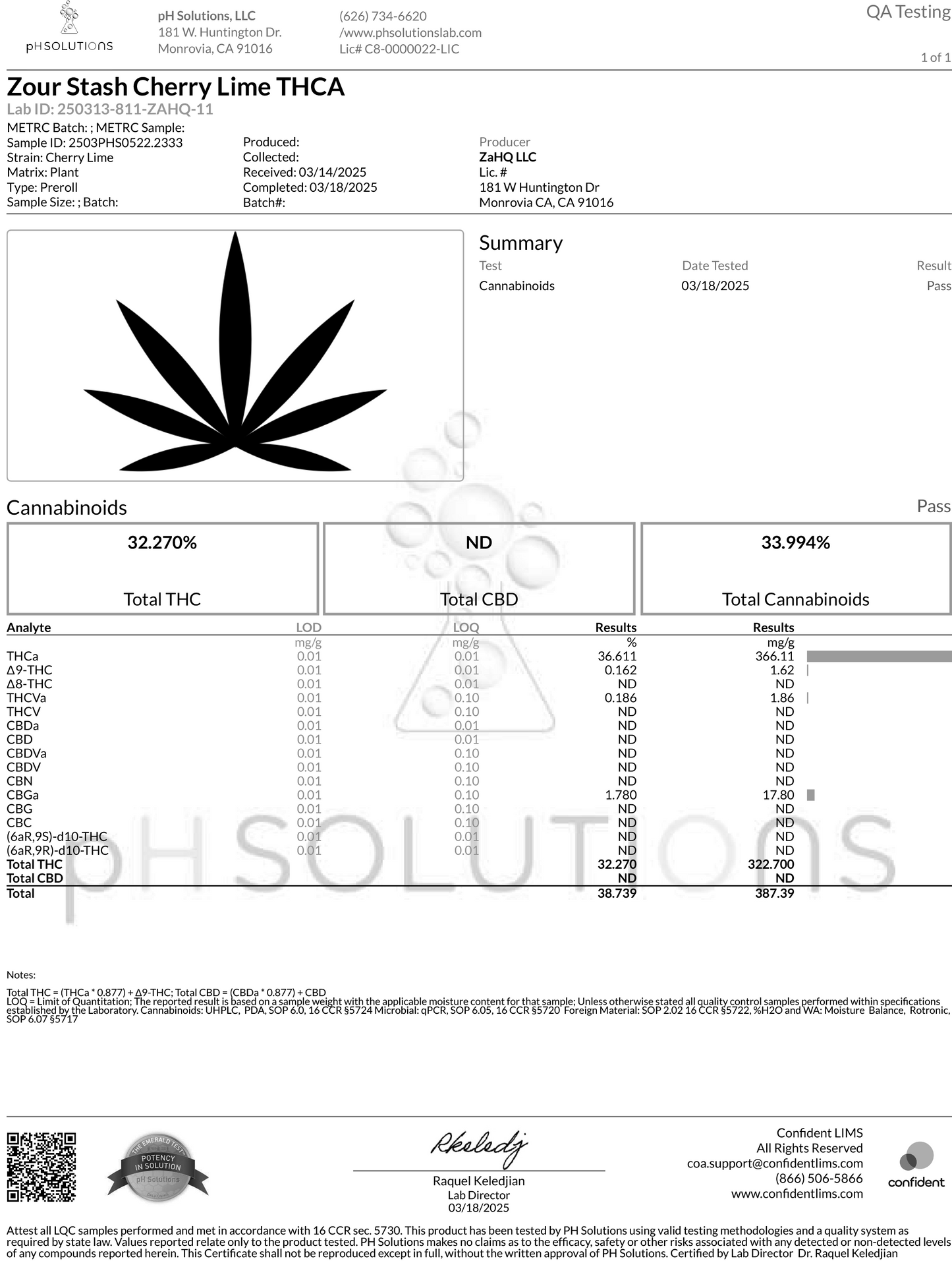 TXMMD THCA 2G Hash Hole Per-Roll