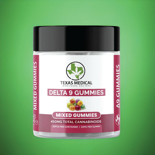 TXMMD Gold Label 15mg Delta 9 THC Gummies Assorted Flavor