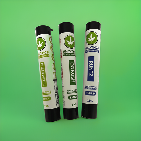 TXMMD Gold Label HHC/THCP Disposable Vape 1g