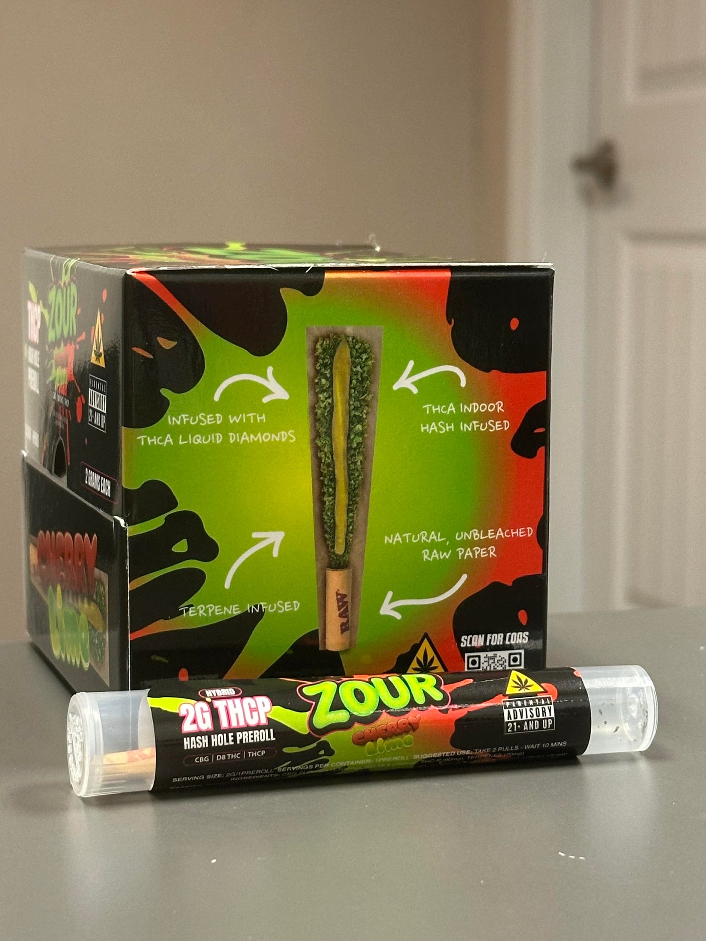 Zour THCP 2g Each Pre Rolls