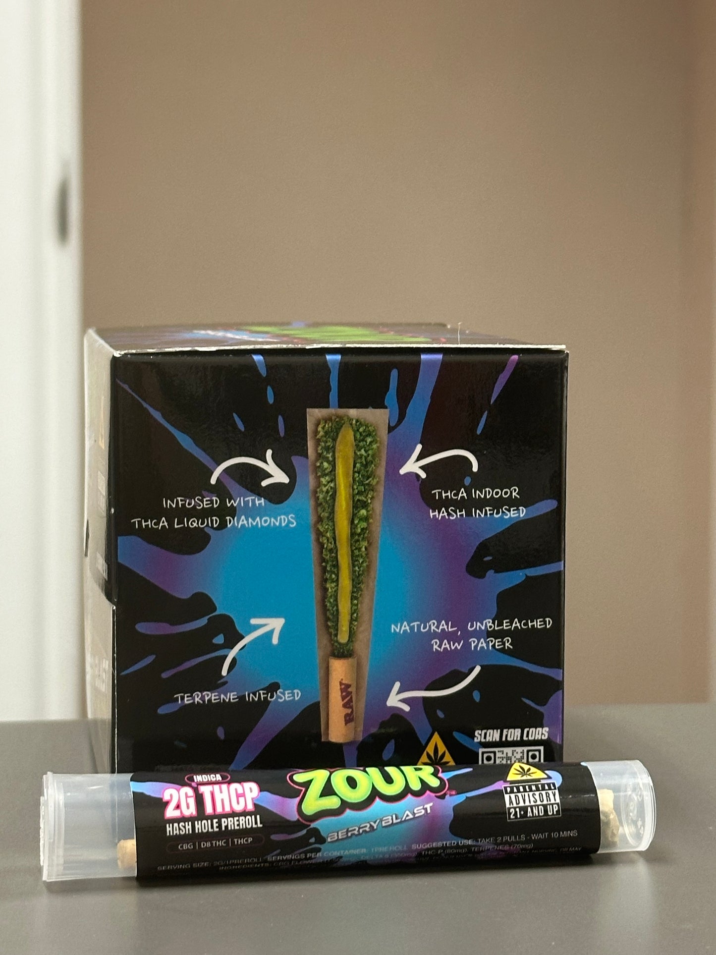 Zour THCP 2g Each Pre Rolls