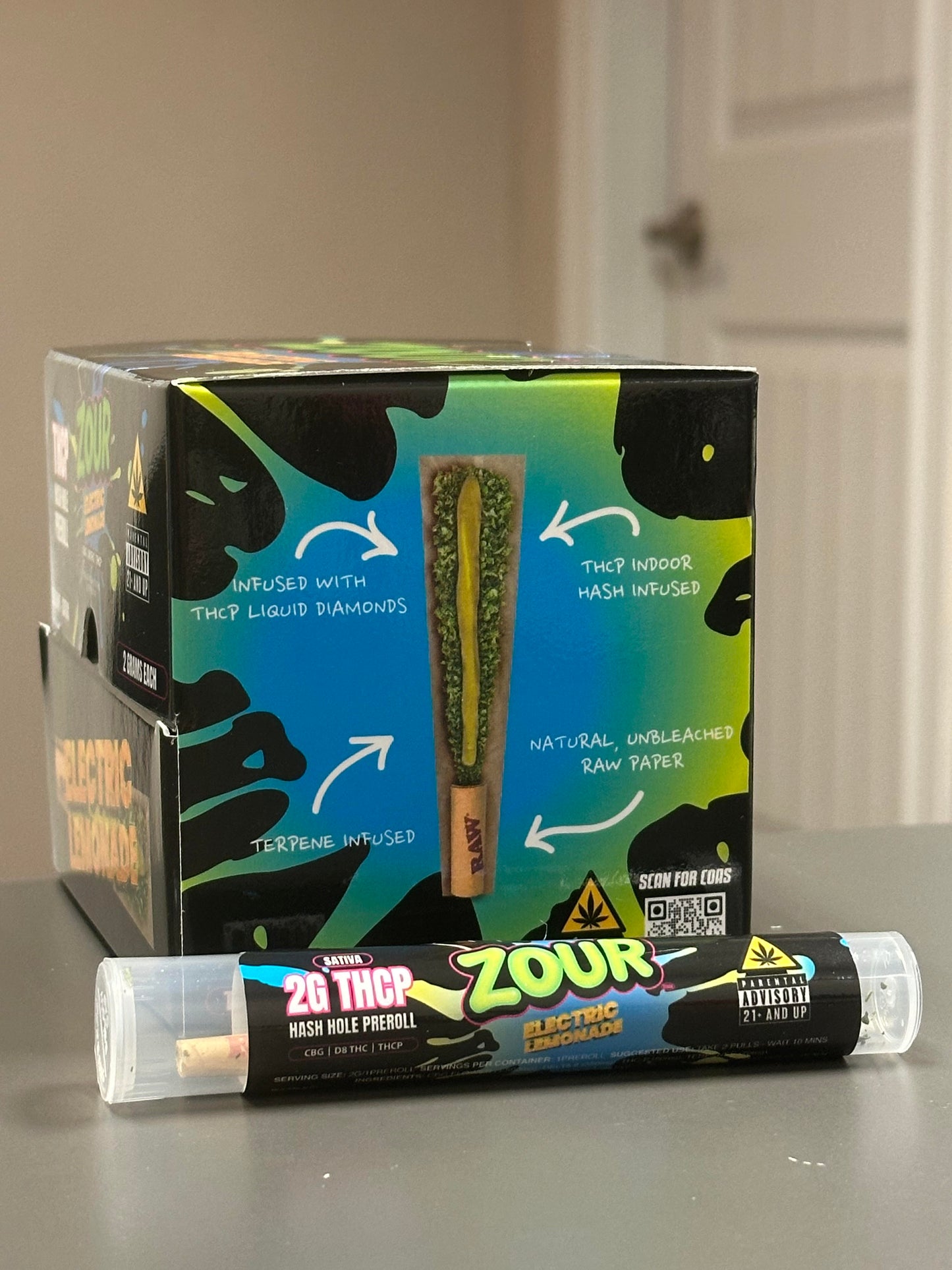 Zour THCP 2g Each Pre Rolls