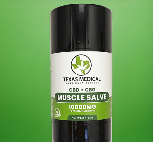 TXMMD 10,000mg CBD/CBG Muscle Salve Topical Cream